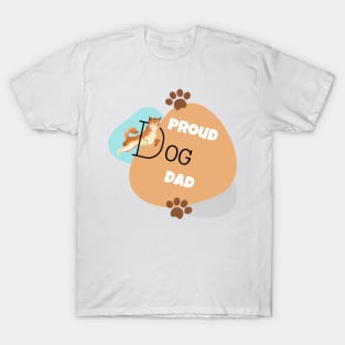 proud dog dad T-Shirt